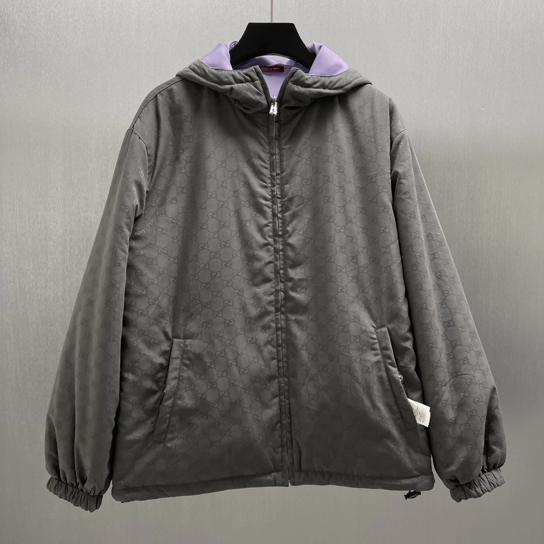 wg.luxury- 8V reversible nylon GG oversized item:D-F431J1801